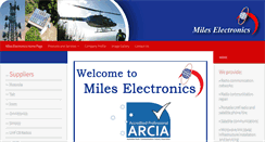 Desktop Screenshot of mileselectronics.com.au